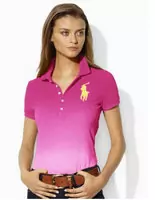 tee shirts ralph lauren manches courtes femmes color mode yellow rouge